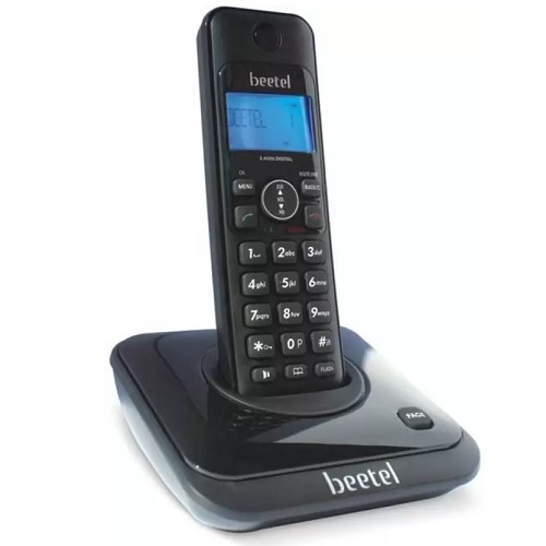 Beetel X 63 Black Cordless Landline Phone